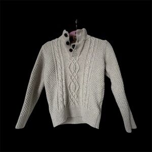 GAP Women's Cream Cowl Neck Sweater size 10